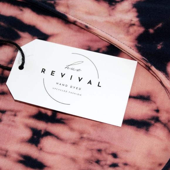 Handmade tie dye J Crew pima cotton tank top by Hue Revival - Picture 9 of 9